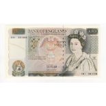 Kentfield 50 Pounds issued 1991, Pictorial Series D note, Sir Christopher Wren on reverse, FIRST RUN