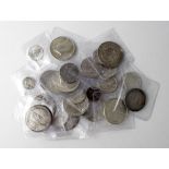 World Coins (28) 19th-20thC, mostly silver, mixed grade including high grade.