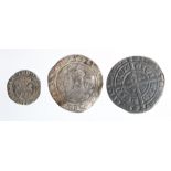 Edward III, silver groat, Lombardic 'M', closed 'C', 'R' with normal tail, reversed Roman 'N's,