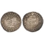 Henry VII silver groat, regular Issue with triple band to crown, mm. Cross-Crosslet 1504-1505, Spink