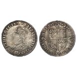 Elizabeth I Milled Coinage 1561-1571, silver halfgroat, mm. Star [1560-1566], Spink 2606, one or two