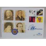 Sovereign 1900m on a limited edition first day cover