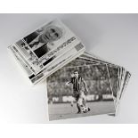 Football 8x10" and smaller press photos 1970's-1980's, Russia, Finland, Holland and Italy. Heavy