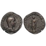 Herennius Etruscus sestertius, under Trajan Decius, Rome Mint 250-251 A.D., reverse:- Herennius