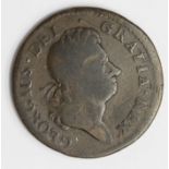 USA Colonial copper 'Rosa Americana' Penny 1723 VG/F