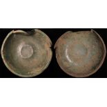Found Suffolk, this 'Hanseatic' copper-aIIoy bowl, dated to 1120-1210? A.D., is thought to have been