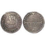 Edward VI silver halfcrown, Fine Issue 1551-1553, walking horse with plume, dated 1551, mm. Y, Spink