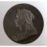 British Commemorative Medal, silver d.55.5mm: Diamond Jubilee of Queen Victoria, official large