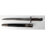 Bayonet: India Pattern MKII for the SMLE Rifle. Unfullered blade 12" made in Nov: 1941 by R.F.I. (