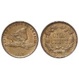 USA Flying Eagle Cent 1858 small letters, EF