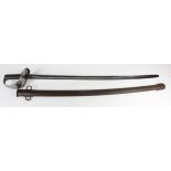 Sword 1885 pattern Cavalry troopers in its scabbard