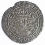Henry VI, First Reign, 1422-1461, silver groat, annulet Issue 1422-1430, Calais Mint, with