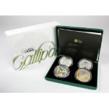 UK, Australia, New Zealand and Turkey, Royal Mint silver proof 4-coin set: Centenary of the