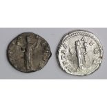 Julia Domna, silver denarius, Laodicea Mint 199 A.D., reverse:- Venus, Sear 6609, oval flan NVF/