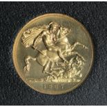 Sovereign 1937 Proof FDC in a hard plastic capsule