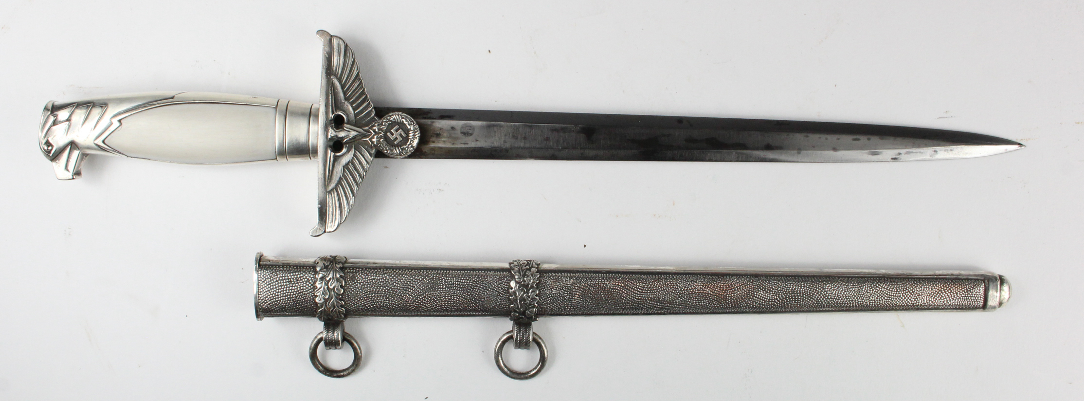 German Diplomats dagger a professionally cleaned & presented example with replacement grips, sold as