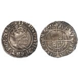 Henry VII silver halfgroat of York, Archbishop Bainbridge, mm. Martlet 1504-1509, two keys below