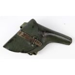 Holster: A good and extremely scarce Great War revolver holster for the Italian WW1 standard model