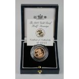Half Sovereign 1998 Proof FDC boxed as issued
