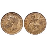 Penny 1919H, EF or better