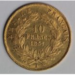 France 10F 1857A VF