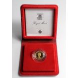 Half Sovereign 1980 Proof FDC cased as issued