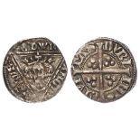 Irish silver penny of Edward I. Later Issue, 1297-1302, perhaps a sub-class, Dublin Mint, small