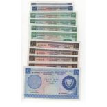 Cyprus (11), 5 Pounds dated 1973 (Pick44b) aEF/EF, 1 Pound dated 1975 (Pick43b) UNC, 1 Pound first