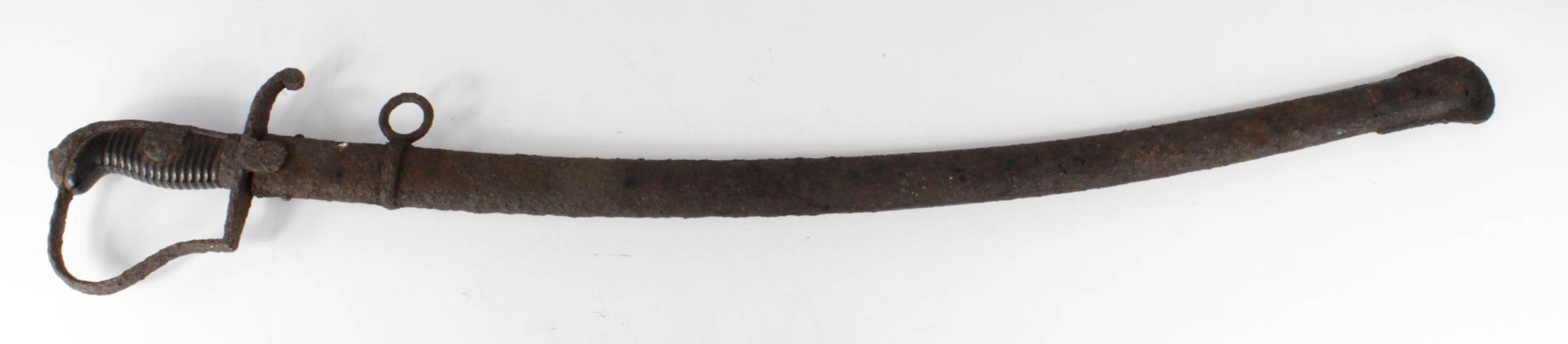 German WW1 Cavalry sword brought back recently from Mons, rusty it has been badly stored or ground