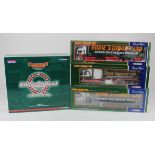 Corgi Eddie Stobart. Four 1:50 scale diecast models, comprising Eddie Stobart 40th Anniversary (