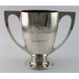 Silver Prize Cup/Trophy, The Harry Seymour Trophy - rubbed hallmarks but think they stand for