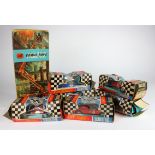 Scalextric. Six boxed Scalextric Race Tuned models, together with A boxed Corgi Major Toys Simon
