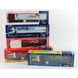 Corgi Limited Editions. Five 1:50 scale diecast models, comprising Scania Fridge Trailer '