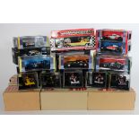Minichamps Ayrton Senna Racing Car Collection. A collection of fourteen boxed Minichamps models from