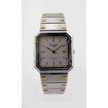 Gents Longines bi-colour quartz wristwatch the backed marked XL 24 20709676. Watch untested