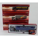 Corgi Hauliers of Renown. Four 1:50 scale diecast models, comprising Scania R Houghton Parkhouse