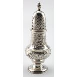 Victorian silver caster, lovely quality. Hallmarked N & H, Birmingham, 1895. Weighs 2.25 oz approx.
