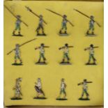Carbago Historical & Educational metal Figures 'Elizabethan Pikemen', comprising twelve soldiers,