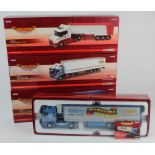 Corgi Hauliers of Renown. Four 1:50 scale diecast models, comprising Scania T Cab Tipper 'G. A.