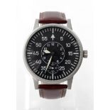 Gents Laco Observer watch. Based on Luftwaffe 1940’s issue. As new boxed with paperwork