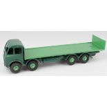 Dinky supertoys. no. 503 'Foden Flat Truck' with Tailboard' (1st type), dark green chassis & cab,