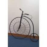 Penny Farthing bicycle, a modern reproduction