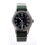 Gents Broadarrow PRS-6 automatic wristwatch by Timefactors.com, as new in an aluminium box