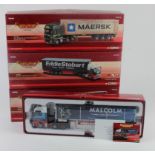 Corgi Hauliers of Renown. Four 1:50 scale diecast models, comprising MAN TGX Moving Floor Trailer '