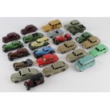 Dinky & Corgi. A collection of twenty-three mostly Dinky Toys, circa 1930s & later, comprising