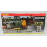 Hornby OO gauge Mixed Goods Digital train set, contained in original box (looks unused)