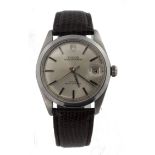 Gents stainless steel cased Tudor (Rolex) Oysterdate wristwatch, ref 9050/0. Watch working when