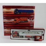 Corgi Hauliers of Renown. Four 1:50 scale diecast models, comprising Iveco Stralis Curtainside '