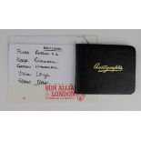 Autograph Album. An autograph album containing numerous signatures, including Laurence Olivier,