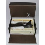 Swiss Tourbillon pen by TF (Est. 1968), no. 127, contained in original case, A nice quality